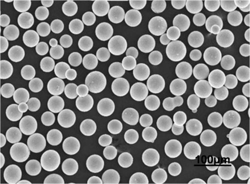 Micropscopic picture of Inconel Ni based powder