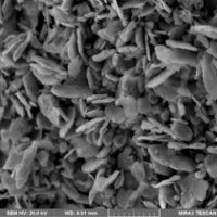 Ultrafine Iron Flake Microscopic view